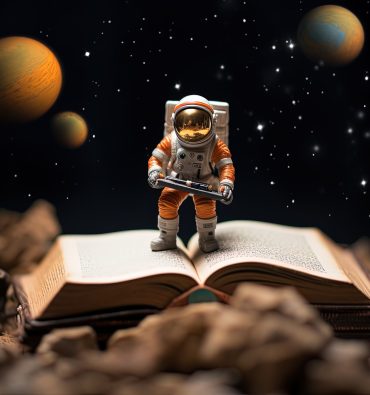 view-3d-book-with-astronaut